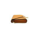 Prada Mini Saffiano Leather Crossbody Bag Orange