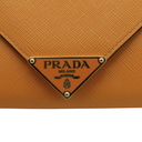 Prada Mini Saffiano Leather Crossbody Bag Orange