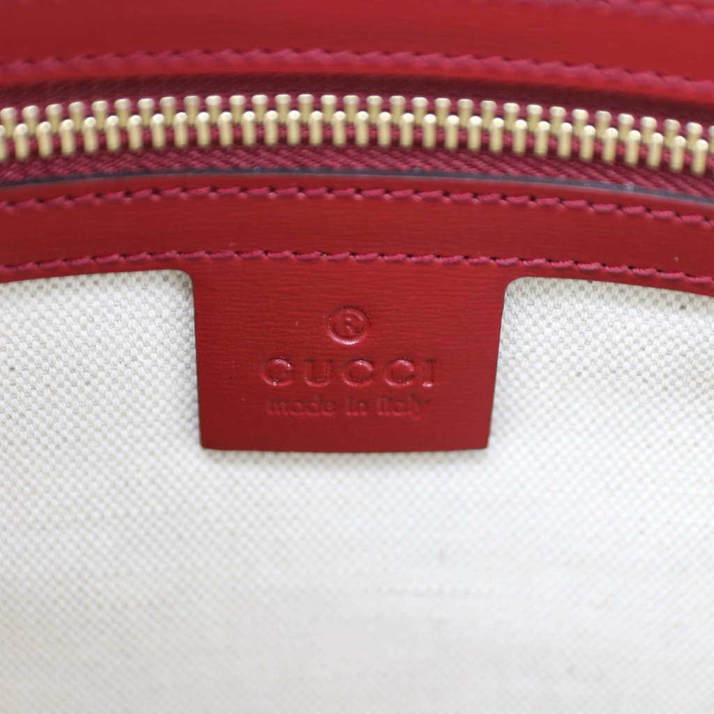 Gucci Horsbit 1955 Small Top Handle Bag Red 621220