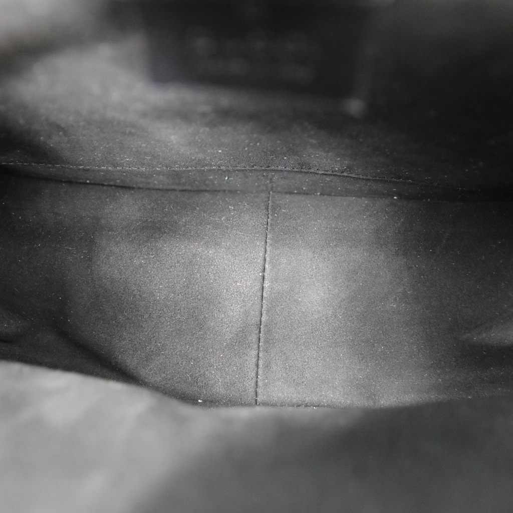 Gucci GG Logo Clasp Belt Bag Black