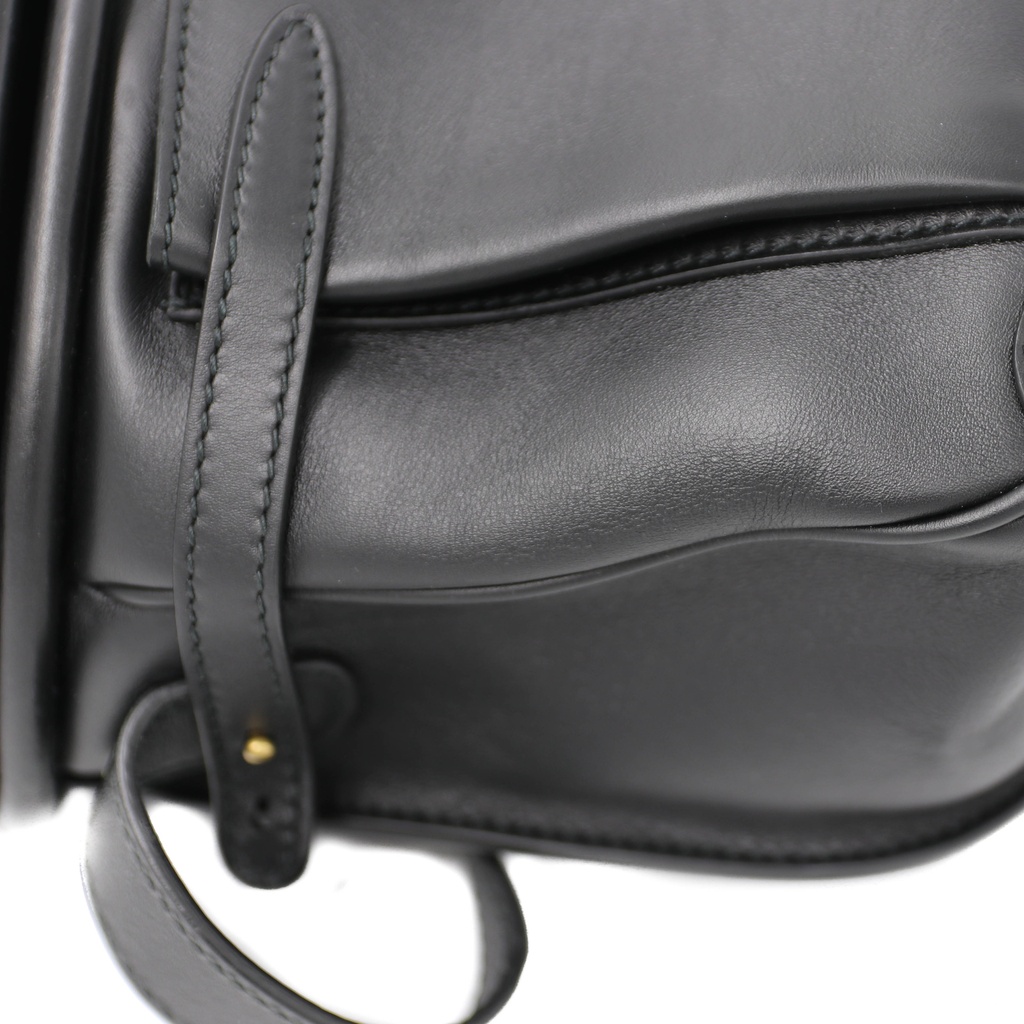 Gucci GG Logo Clasp Belt Bag Black