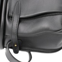 Gucci GG Logo Clasp Belt Bag Black