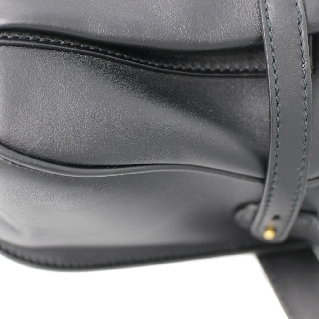Gucci GG Logo Clasp Belt Bag Black