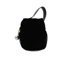 Prada Petit Sac Noir Mini Velvet Black