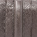 Gucci Dark Brown Pebbled Leather Cosmetic Pouch