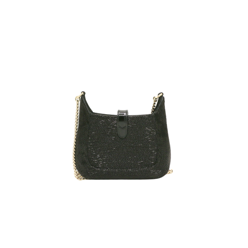 Gucci Mini Jackie Black Beaded Bag 782889