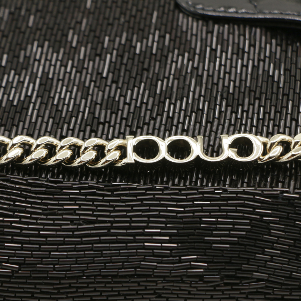 Gucci Mini Jackie Black Beaded Bag 782889