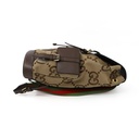 Gucci Jumbo GG Backpack Camel and Ebony 678829