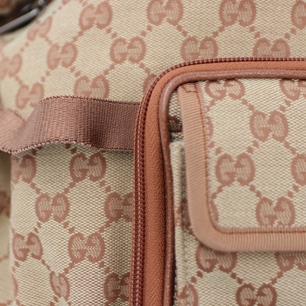 Gucci X MLB GG Monogram LA Dodgers Convertible Bag