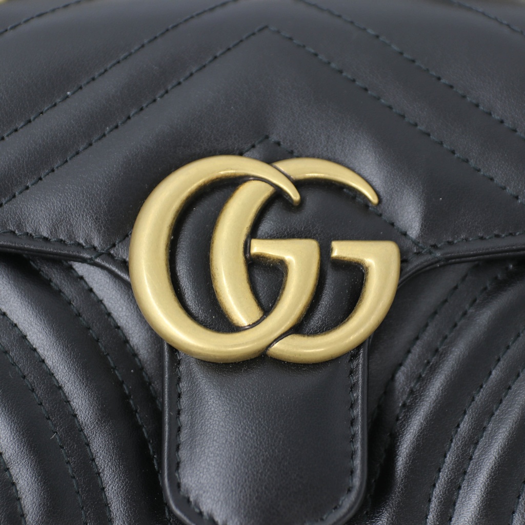 Gucci Marmont Shoulder Bag Black
