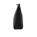 Gucci Black Leather GG Charm Tote Bag