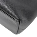 Gucci Black Leather GG Charm Tote Bag