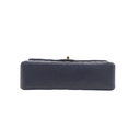 Chanel Classic Double Flap Caviar Small Blue Bag