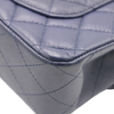 Chanel Classic Double Flap Caviar Small Blue Bag