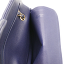 Chanel Classic Double Flap Caviar Small Blue Bag