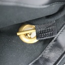 Gucci GG Marmont Black Chevron Leather Clutch
