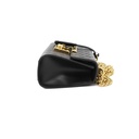 Gucci Guccissima Padlock Small Shoulder Bag Black