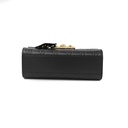 Gucci Guccissima Padlock Small Shoulder Bag Black