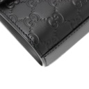 Gucci Guccissima Padlock Small Shoulder Bag Black