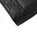 Gucci Guccissima Padlock Small Shoulder Bag Black