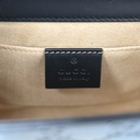 Gucci Guccissima Padlock Small Shoulder Bag Black