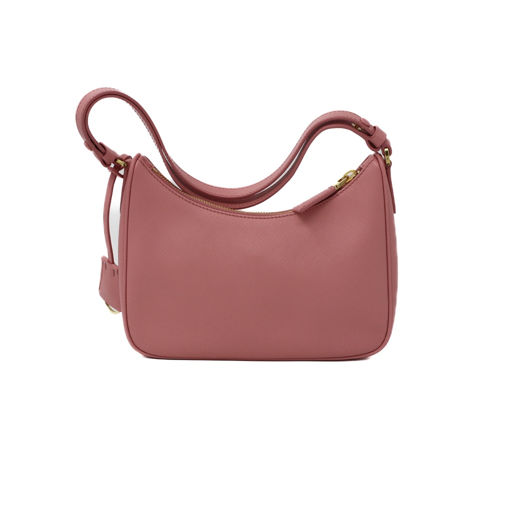 Prada Saffiano Re-Edition Shoulder Bag Pink