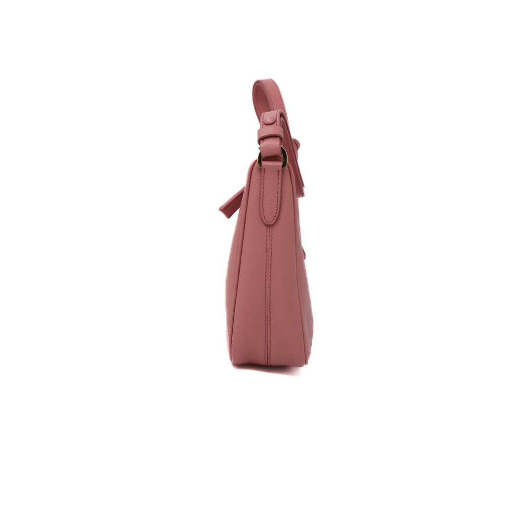 Prada Saffiano Re-Edition Shoulder Bag Pink