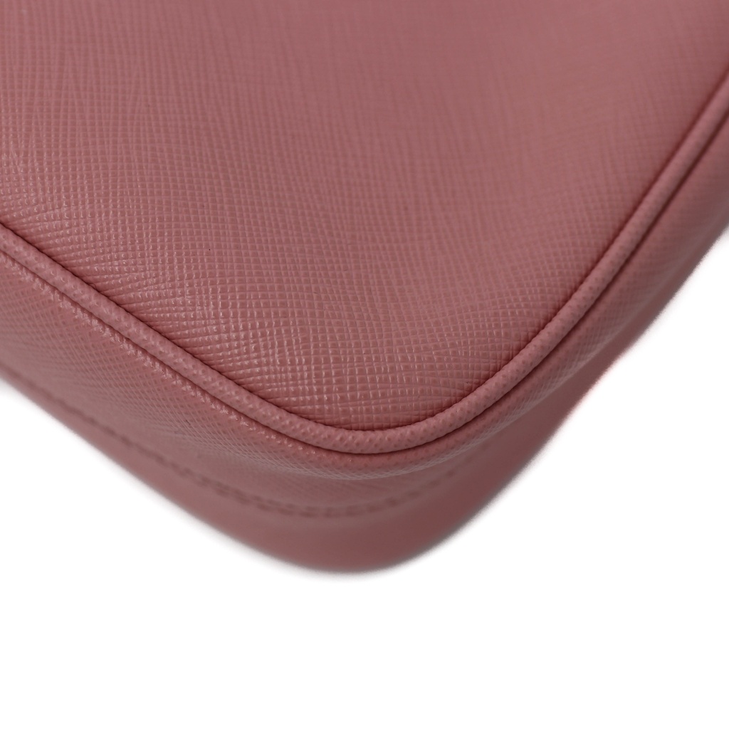 Prada Saffiano Re-Edition Shoulder Bag Pink