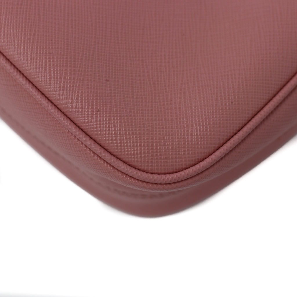 Prada Saffiano Re-Edition Shoulder Bag Pink