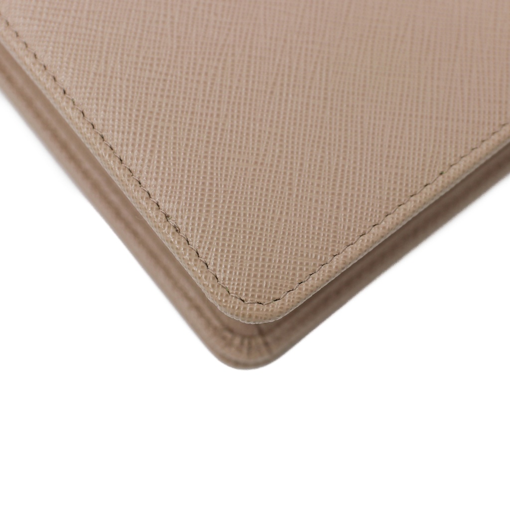Prada Saffiano Leather Mini Bag Beige
