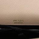 Prada Saffiano Leather Mini Bag Beige