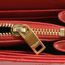 Yves Saint Laurent Cassandre Wallet on Chain Red