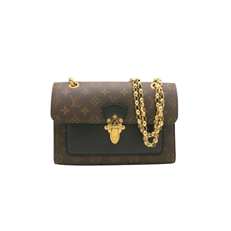 Louis Vuitton Monogram Victoria Black Shoulder Bag