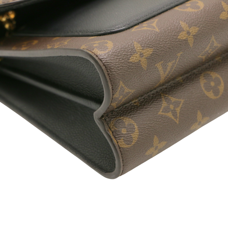 Louis Vuitton Monogram Victoria Black Shoulder Bag