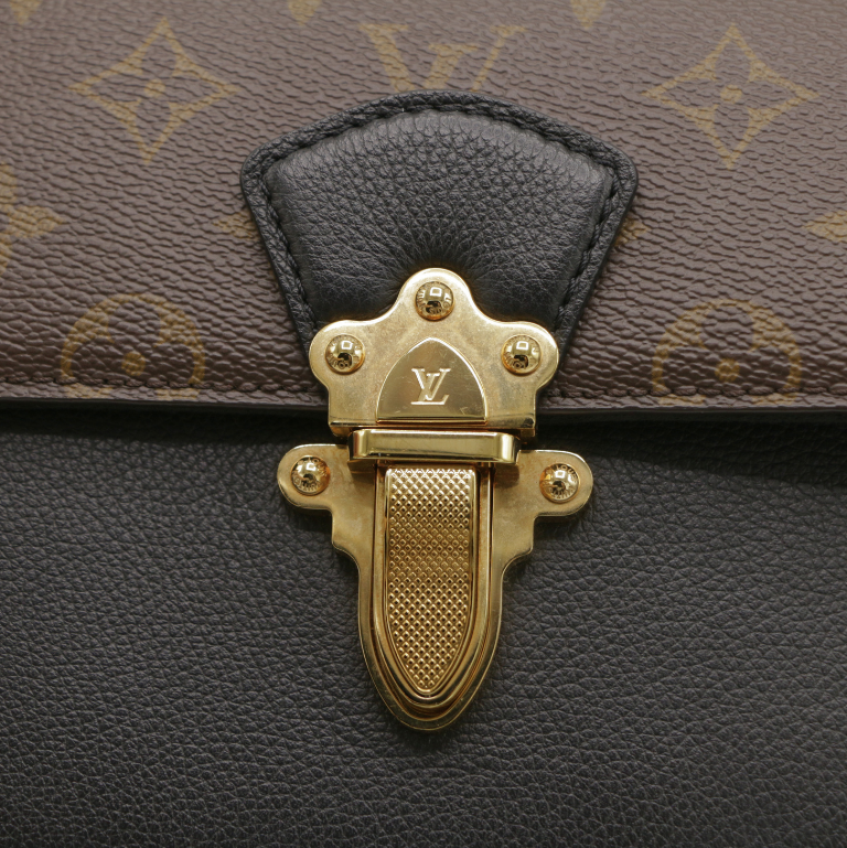 Louis Vuitton Monogram Victoria Black Shoulder Bag