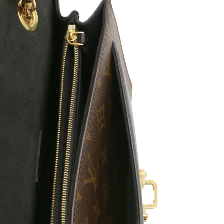 Louis Vuitton Monogram Victoria Black Shoulder Bag