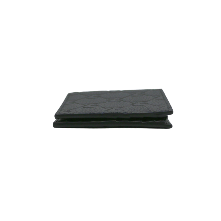 Gucci GG Embossed Leather Black Wallet 835001
