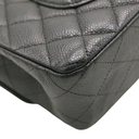 Chanel Medium Double Flap Caviar Black