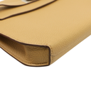 Hermes Togo Kelly Depeches 25 Pouch Biscuit