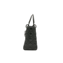 Christian Dior Lady Dior Medium Lambskin Black Bag