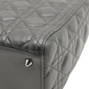 Christian Dior Lady Dior Medium Lambskin Black Bag