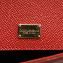 Dolce And Gabbana Sicily Red Medium Bag