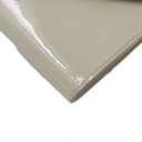 Prada Patent Leather Envelope Clutch with Triangle Logo Wite