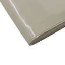 Prada Patent Leather Envelope Clutch with Triangle Logo Wite