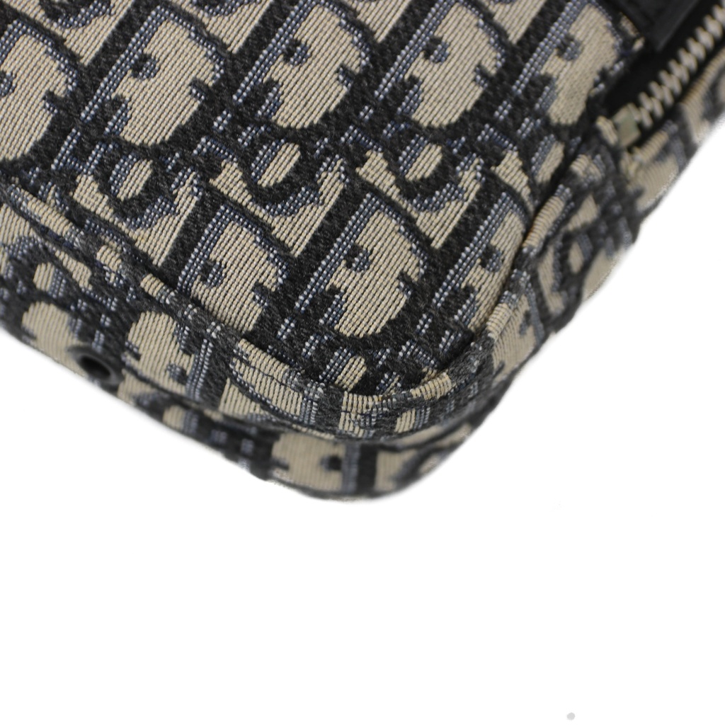 Christian Dior Oblique Jacquard Safari Crossbody Bag 