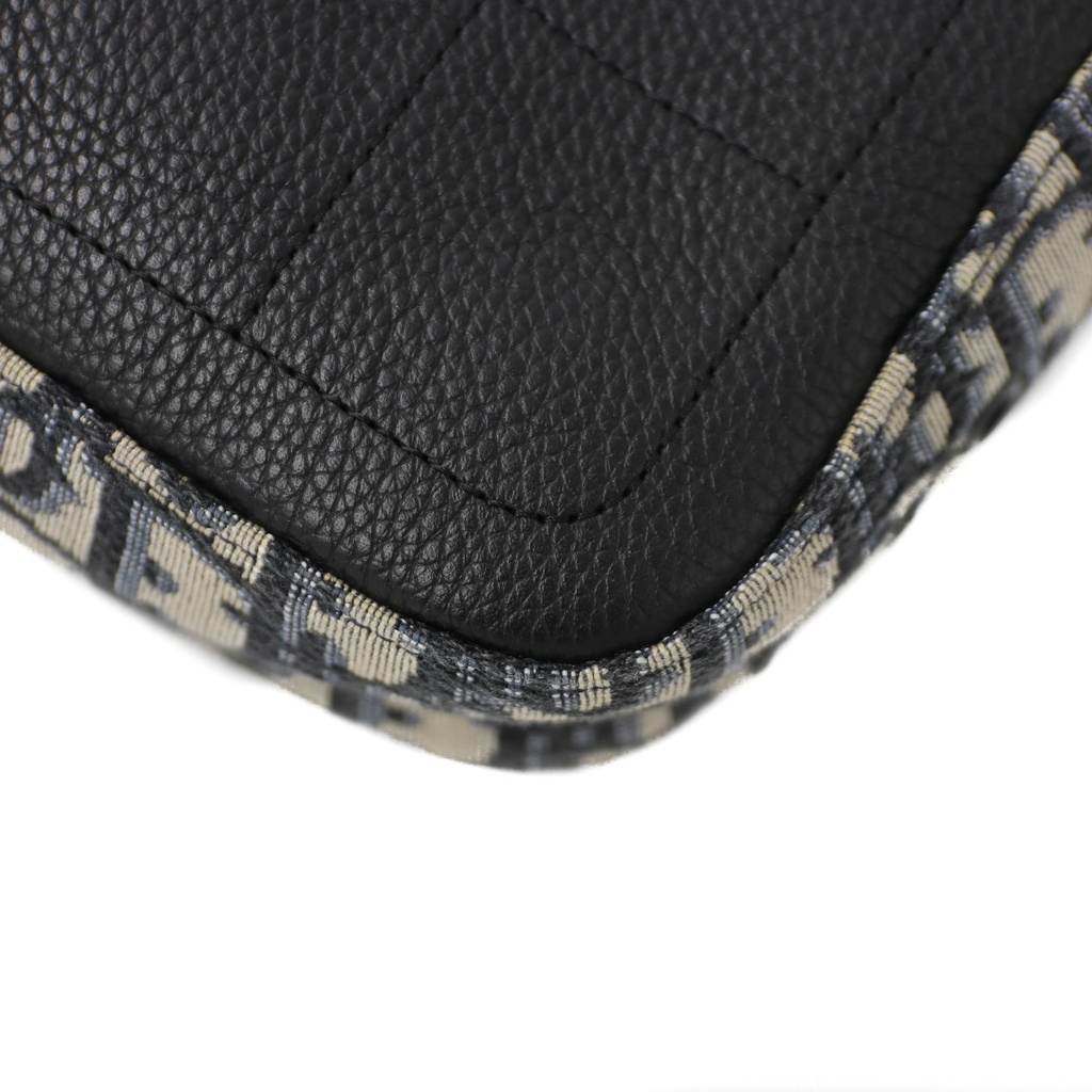 Christian Dior Oblique Jacquard Safari Crossbody Bag 