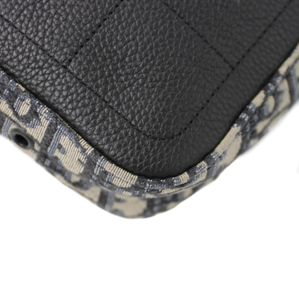 Christian Dior Oblique Jacquard Safari Crossbody Bag 