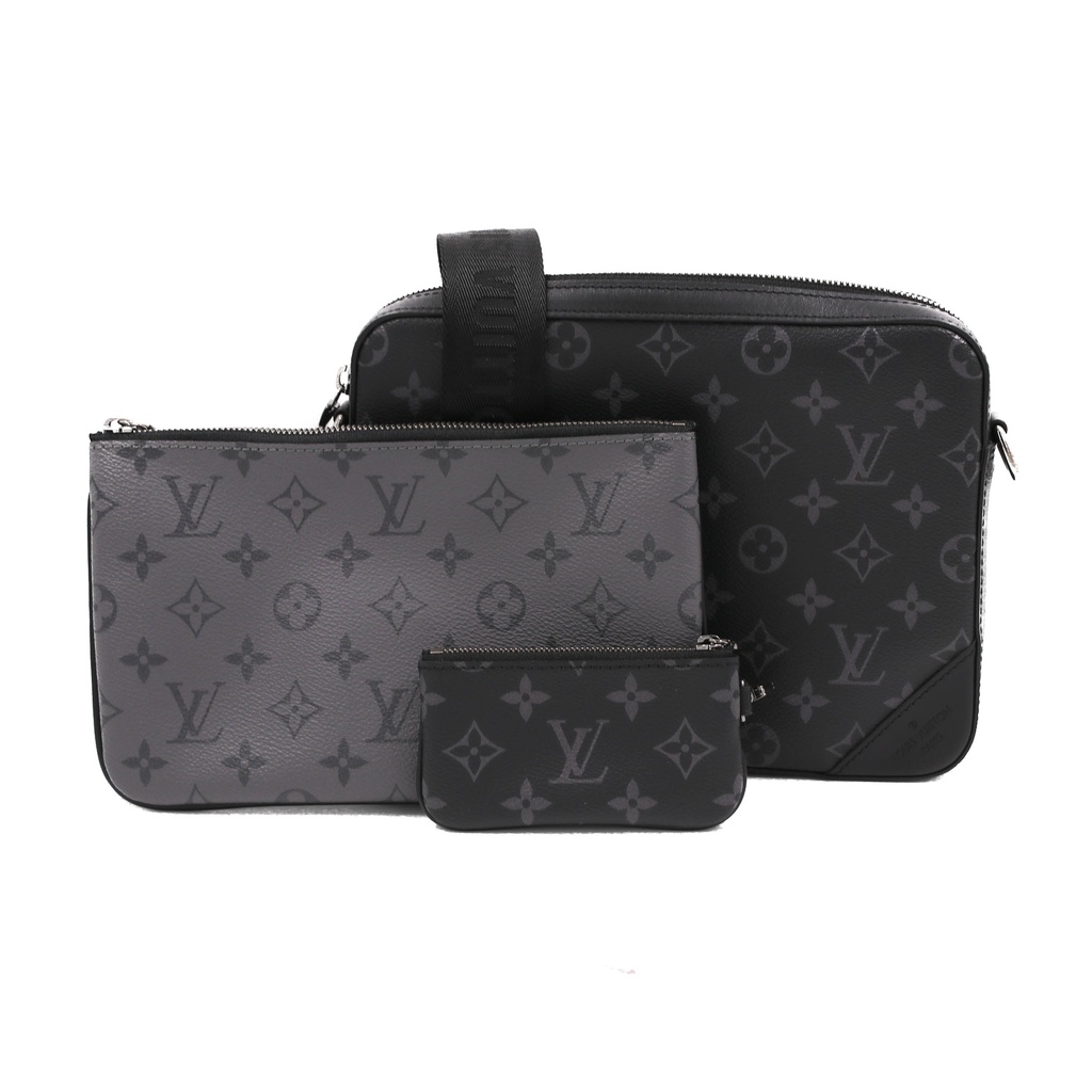 Louis Vuitton Monogram Eclipse Trio Messenger Bag 