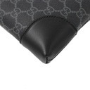 Gucci GG Emblem Small Business Case in Black Fabric 821156