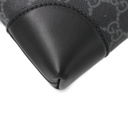Gucci GG Emblem Small Business Case in Black Fabric 821156